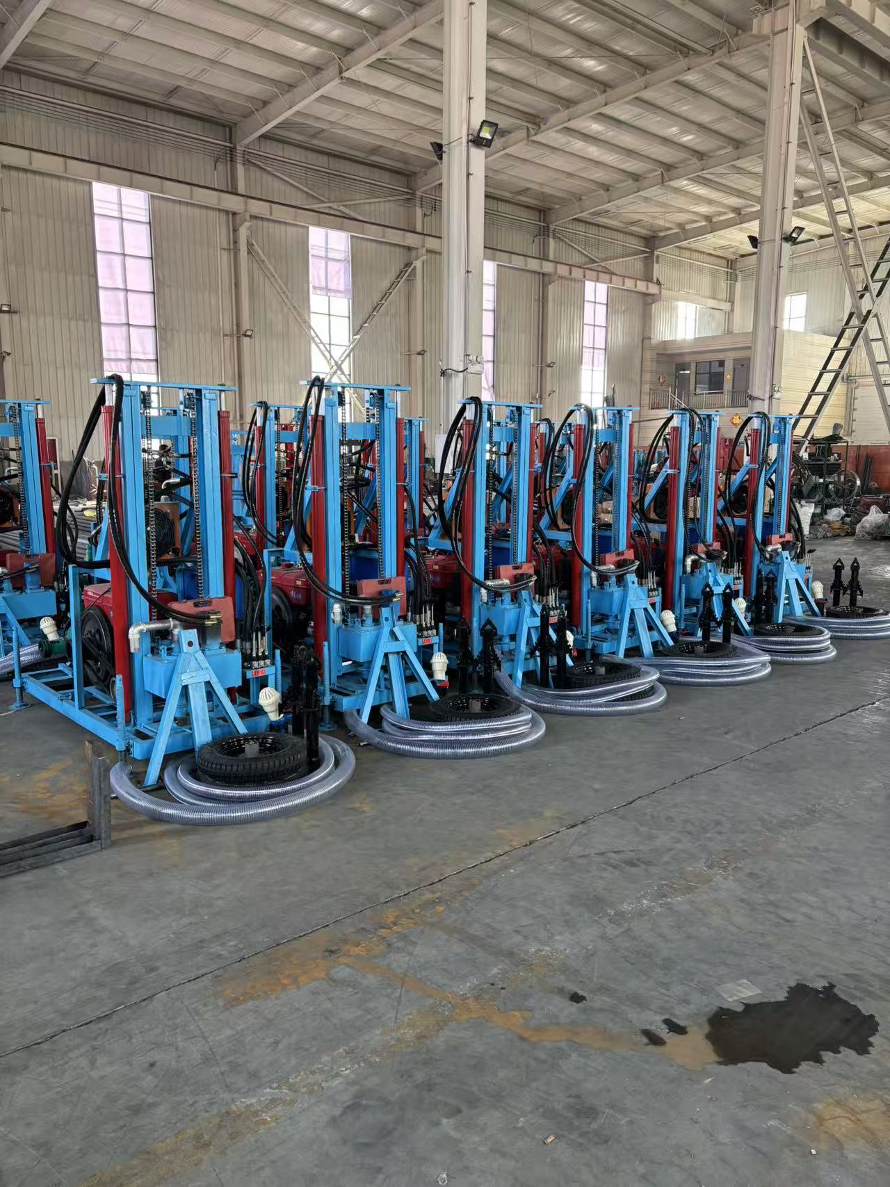 22‑60HP Hydraulic Wheel‑type Telescopic Diesel Towable Water Well Drilling Rig from Zeding Machinery