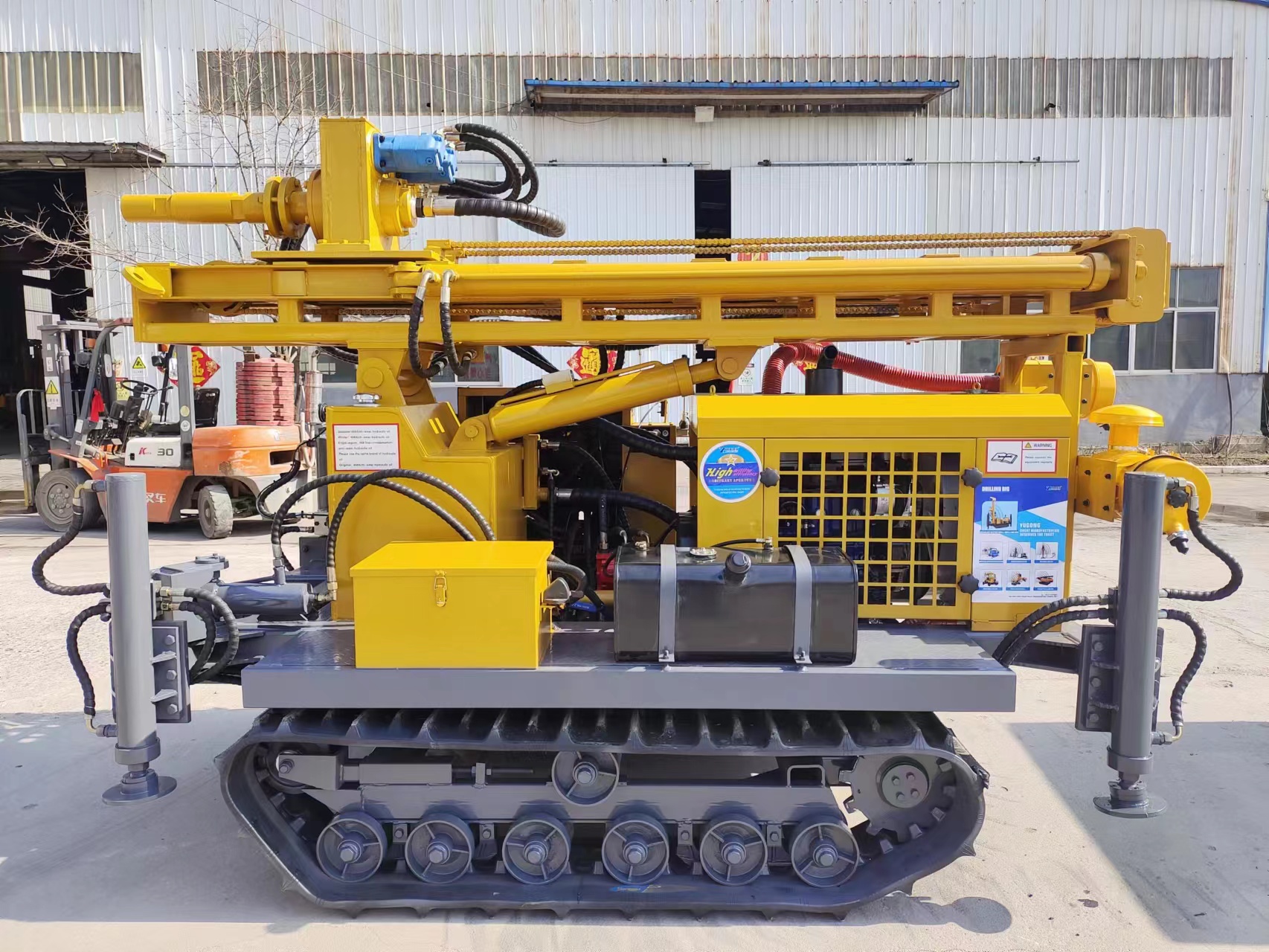 Real‑world Customer Feedback Video: ZD‑150 Crawler Water Well Drilling Rig On‑site Performance